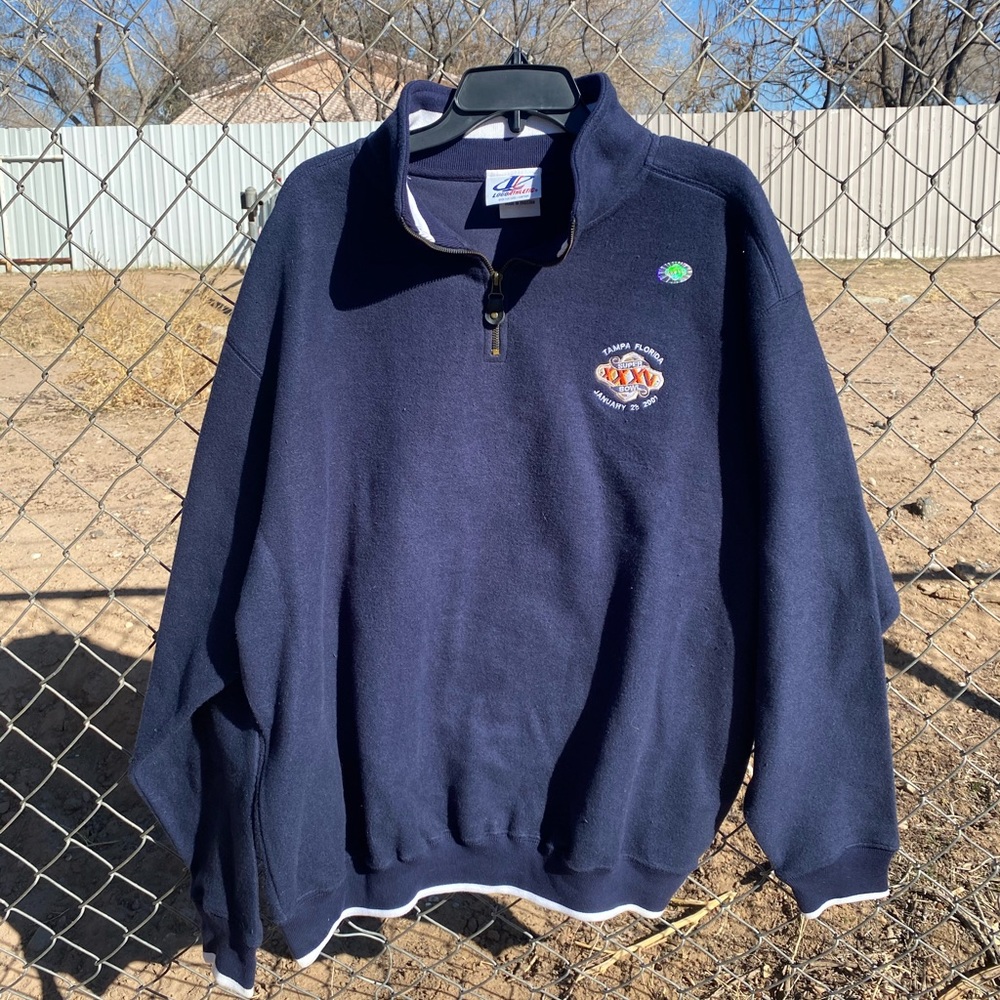 Vintage Tampa Bay Super Bowl pullover jacket